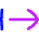 Arrow Right Start Icon from Flex Neon Set