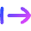 Arrow Right Start Icon from Flex Gradient Set