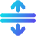 Arrows Expand Icon from Flex Gradient Set