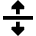 Triangle Arrow Align From Center Icon from Sharp Remix Set