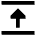 Triangle Arrow Align Move Up Top Icon from Sharp Remix Set