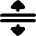 Triangle Arrows Expand Icon from Flex Remix Set