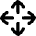 Line Arrows Open With Icon from Flex Remix Set