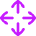 Line Arrows Open With Icon from Flex Neon Set