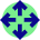 Line Arrows Open With Icon from Sharp Pop Set