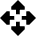 Triangle Arrows Open With Icon from Sharp Remix Set