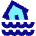 Disaster Flood Icon from Sharp Pop Set
