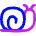 Snail Speed Slow Icon from Flex Neon Set