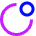 Notification Badge Circle Icon from Sharp Neon Set