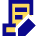 Document Contract Edit Sign Icon from Sharp Pop Set