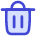 Interface Delete Bin 2 icon - Free transparent PNG, SVG. No Sign up needed.