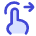 Interface Hand Gestures Swipe Right