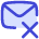 Mail Inbox Envelope Remove