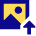 Upload Upscale Image Icon from Sharp Pop Set