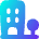Building Real Estate Icon from Flex Gradient Set