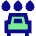 Car Wash Icon from Sharp Pop Set