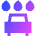 Car Wash Icon from Sharp Gradient Set