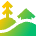 Countryside Icon from Sharp Gradient Set