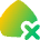 House Delete Home Icon from Flex Gradient Set