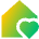 House Family Home Icon from Sharp Gradient Set