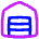 House Garage Home Icon from Flex Neon Set
