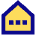 House Option Icon from Sharp Pop Set