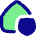 House Security Insurance Icon from Flex Pop Set