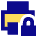 Print Lock Icon from Sharp Pop Set