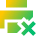 Print Printer Disconnected Icon from Sharp Gradient Set