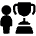 Award Trophy Person