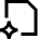 Ai File Spark Icon from Sharp Line Set