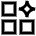 Ai Generate Variation Spark Icon from Sharp Line Set