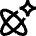 Ai Science Spark Icon from Sharp Line Set