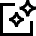 Ai Smart Assistant Square Icon from Sharp Line Set