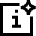 Generate Insight Square Icon from Sharp Line Set