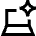 Laptop Ai Spark Icon from Sharp Line Set