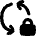 Arrow Sync Lock Icon from Flex Remix Set