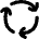 Arrows Cycle Icon from Flex Remix Set