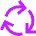 Arrows Cycle Icon from Sharp Neon Set