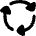 Triangle Arrows Cycle Icon from Flex Remix Set