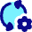 Triangle Arrows Sync Settings Icon from Flex Pop Set