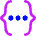 Json Programming Icon from Flex Neon Set