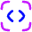 Programming Frame Source Code Icon from Flex Neon Set