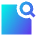 Search App Feature Content Icon from Sharp Gradient Set