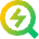 Search Quick Action Icon from Sharp Gradient Set