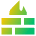 Fire Wall Icon from Sharp Gradient Set