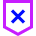 Shield Privacy Protection Off Disable Icon from Sharp Neon Set