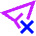 Send Cancel Undo Icon from Sharp Neon Set
