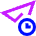Send Schedule Icon from Sharp Neon Set