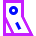 Button Power Switch Off Icon from Sharp Neon Set